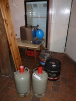 Aufbau zum Oktoberfest am Sa., 17.10.2015 2